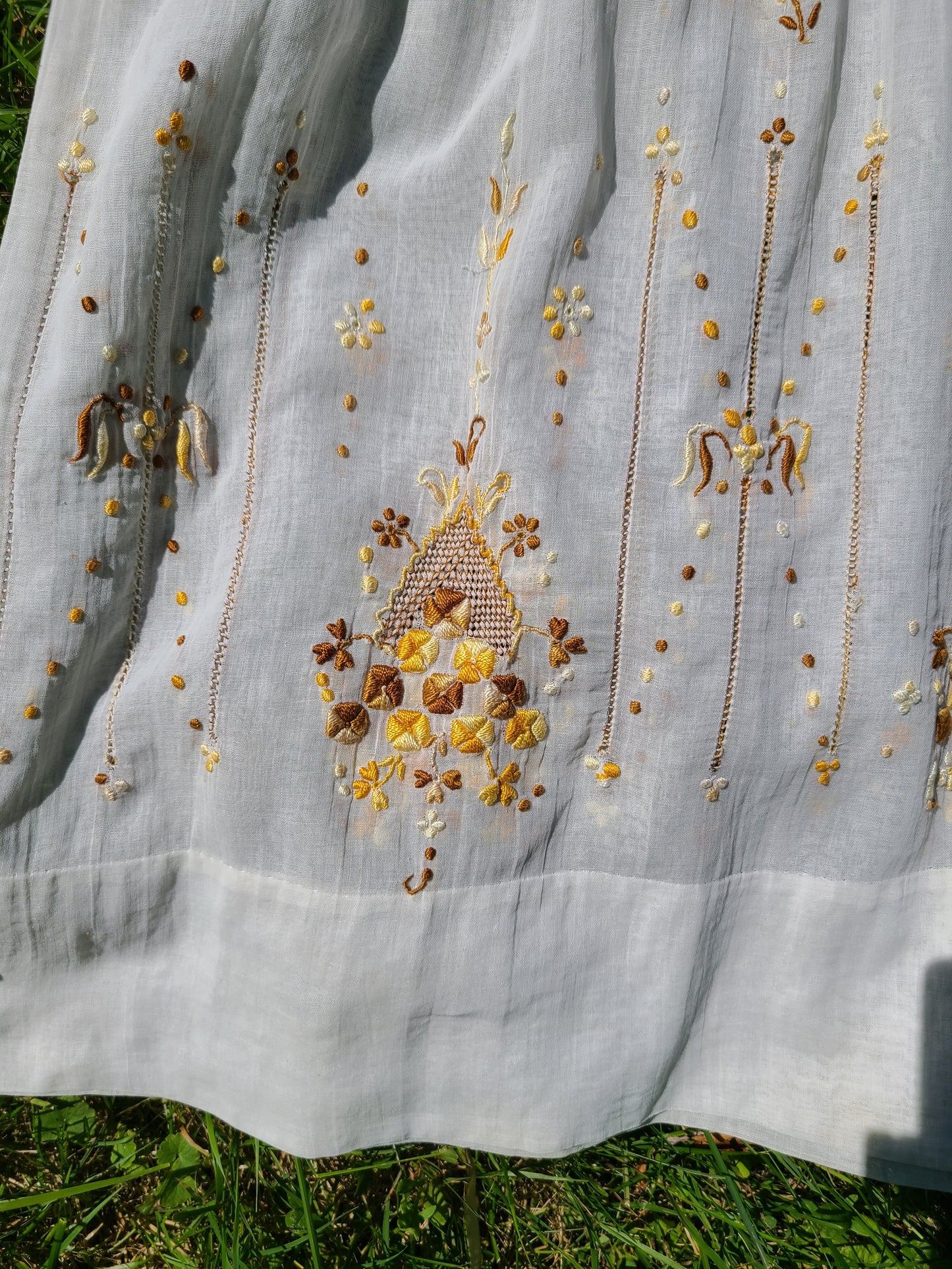 1920s Embroidered Dress