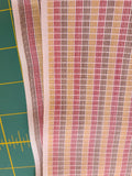 Striped Cotton Fabric - 8 7/8  yards