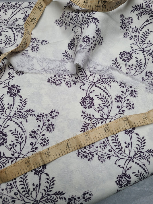 Cotton Print, "Trailing Vines" from CW