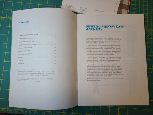 1970s Menswear Sewing Guides