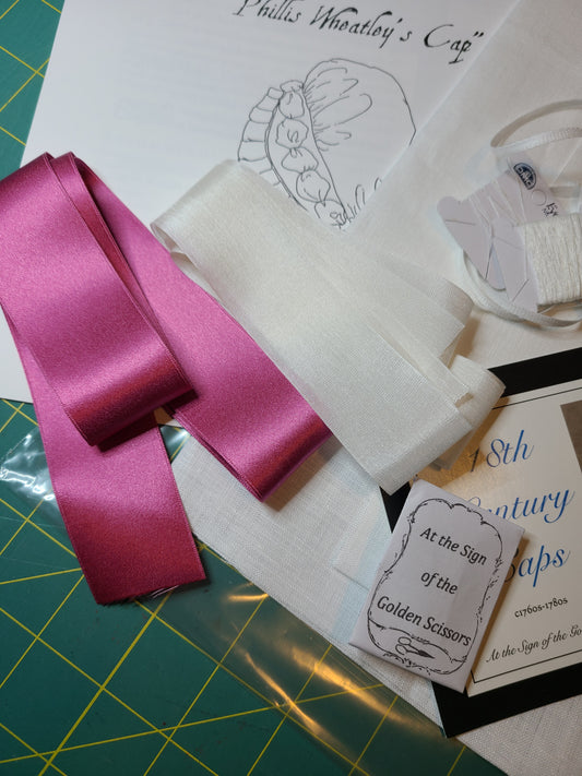 "Phyllis Wheatley" Cap Kit - Linen - Rose