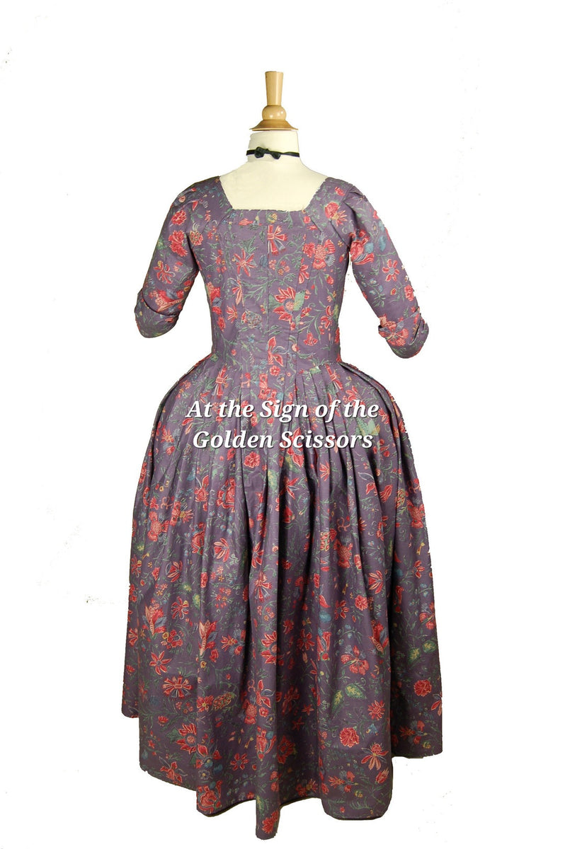 18th Century English Gown Pattern – At the Sign of the Golden Scissors