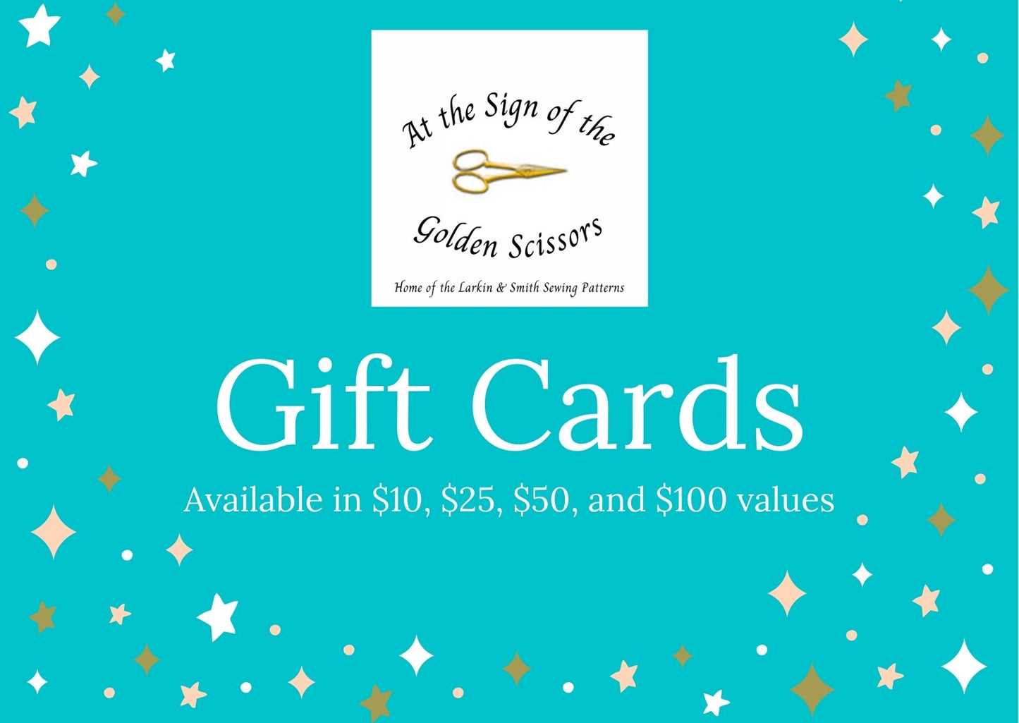 Golden Scissors Gift Card