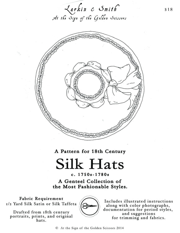 18thc Silk Hat Pattern