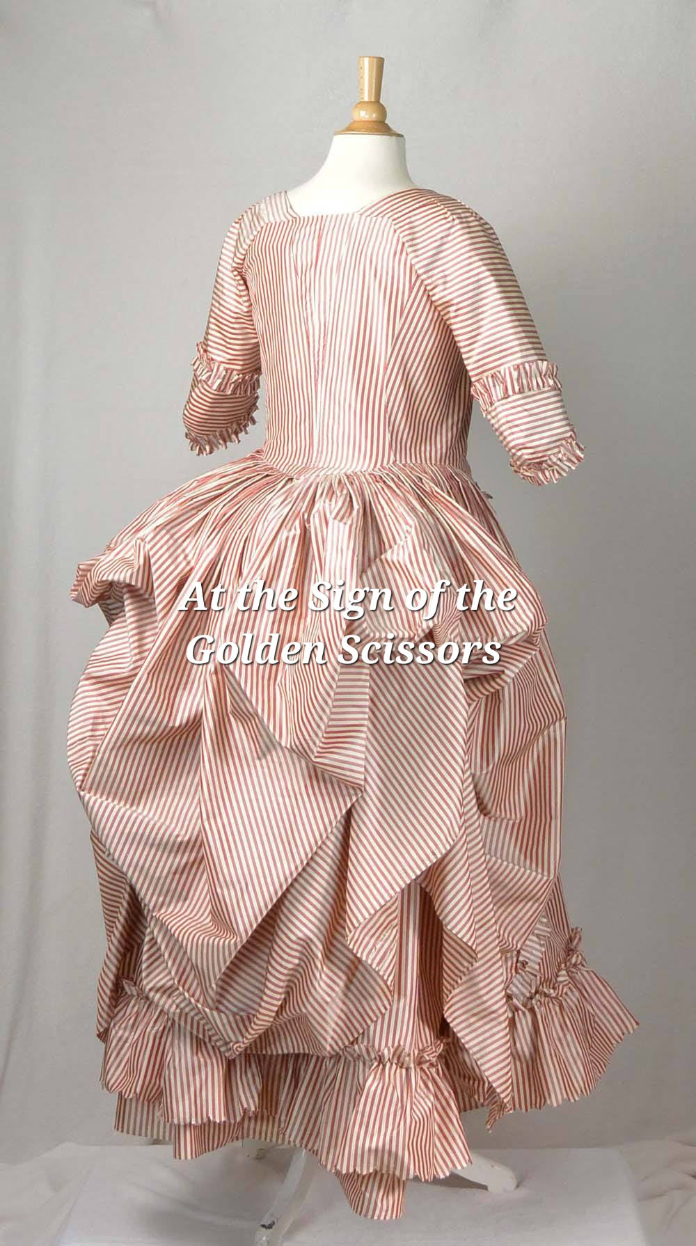 18th Century Fashionable Gown Pattern