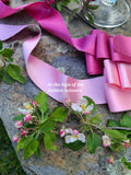 1 1/2" Wide Silk Satin Ribbon - Rose