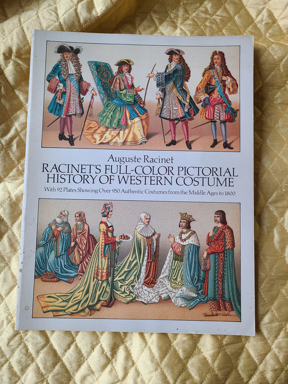 Book - Racinet's Full-Colored Pictorial History of Western Costume