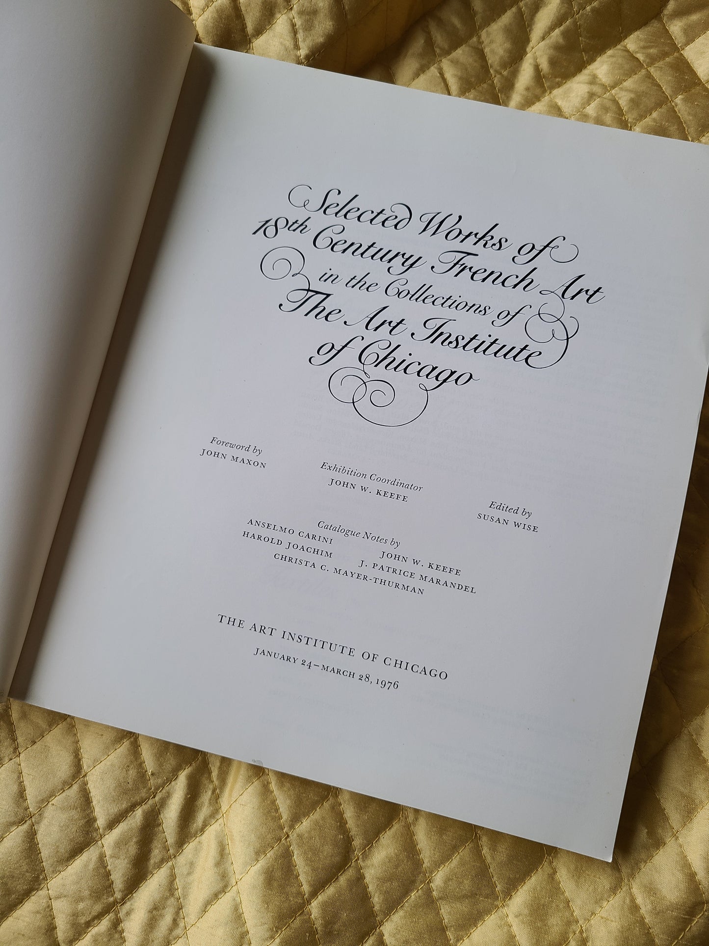 Book - Selected Works of French Art