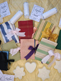 Stocking stuffers - Silk Needle Book, Thread, Wax