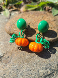 Pumpkin Earrings