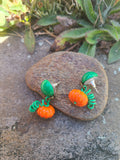 Pumpkin Earrings