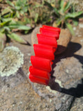 Cherry Red Bakelite Bracelet