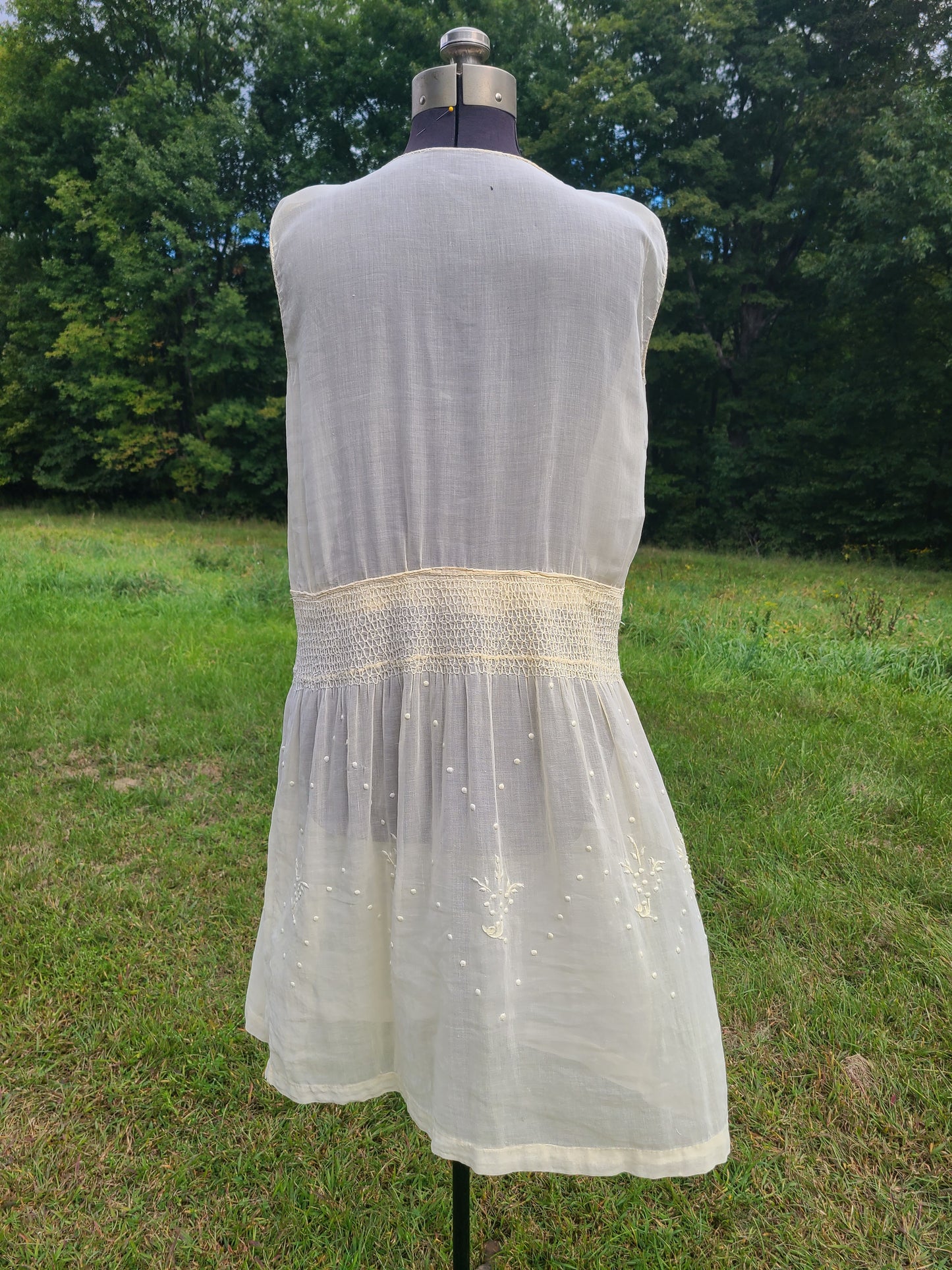 1920s cotton dress 1920s Cotton Lawn Dress