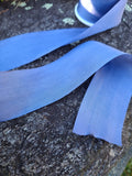 1 1/"4 Wide Silk Taffeta Ribbon - Cornflower