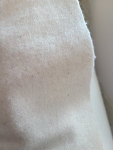 Winter White Wool Broadcloth - by the yard