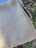 Grey Worsted Wool - 2 yards