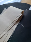 Pre-cut Silk Bonnet Kits - Unlined, Black with Choice of Color Trim