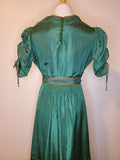 1940s 'Deana Durbin' Green Dress