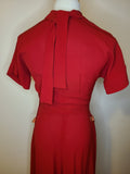 1940s Red Dress