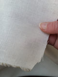 White Linen - Sold by the 1/2 Yard