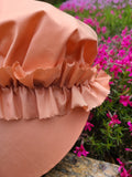Child's Pink 18th Century Bonnet