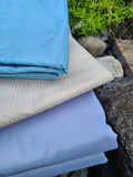 Periwinkle Silk Taffeta - 10 yds