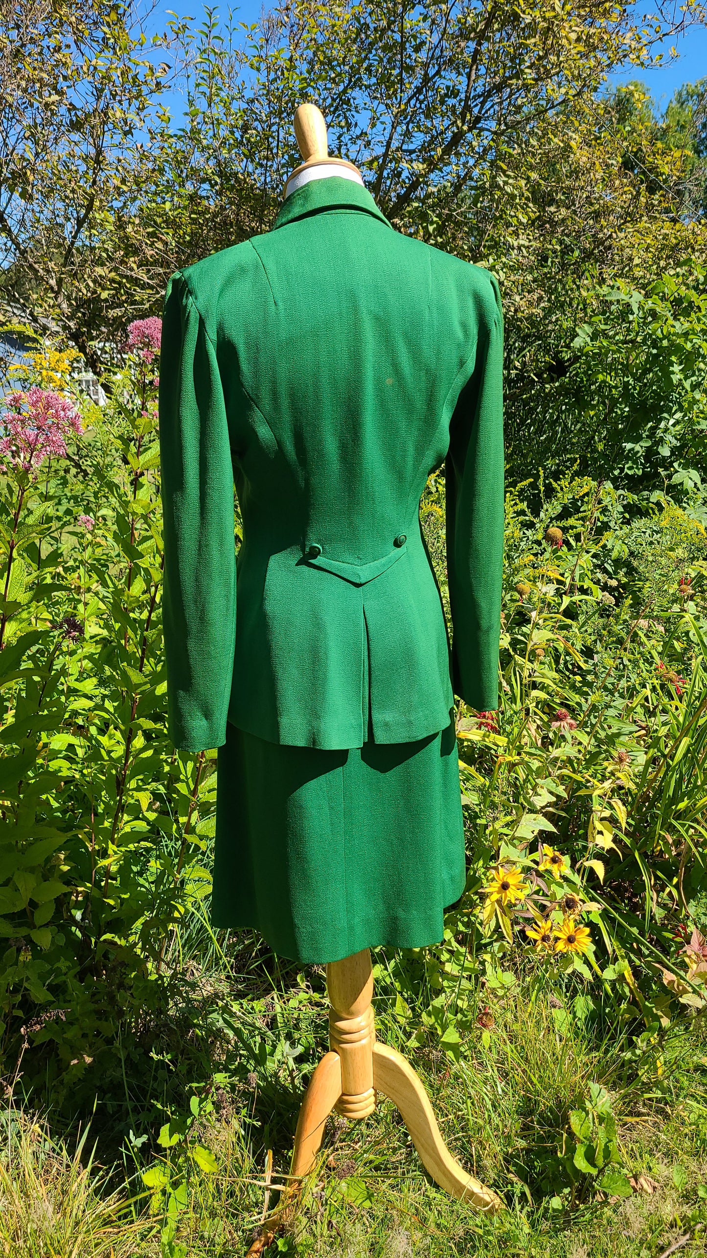 1940s Green "Youthcraft" Suit