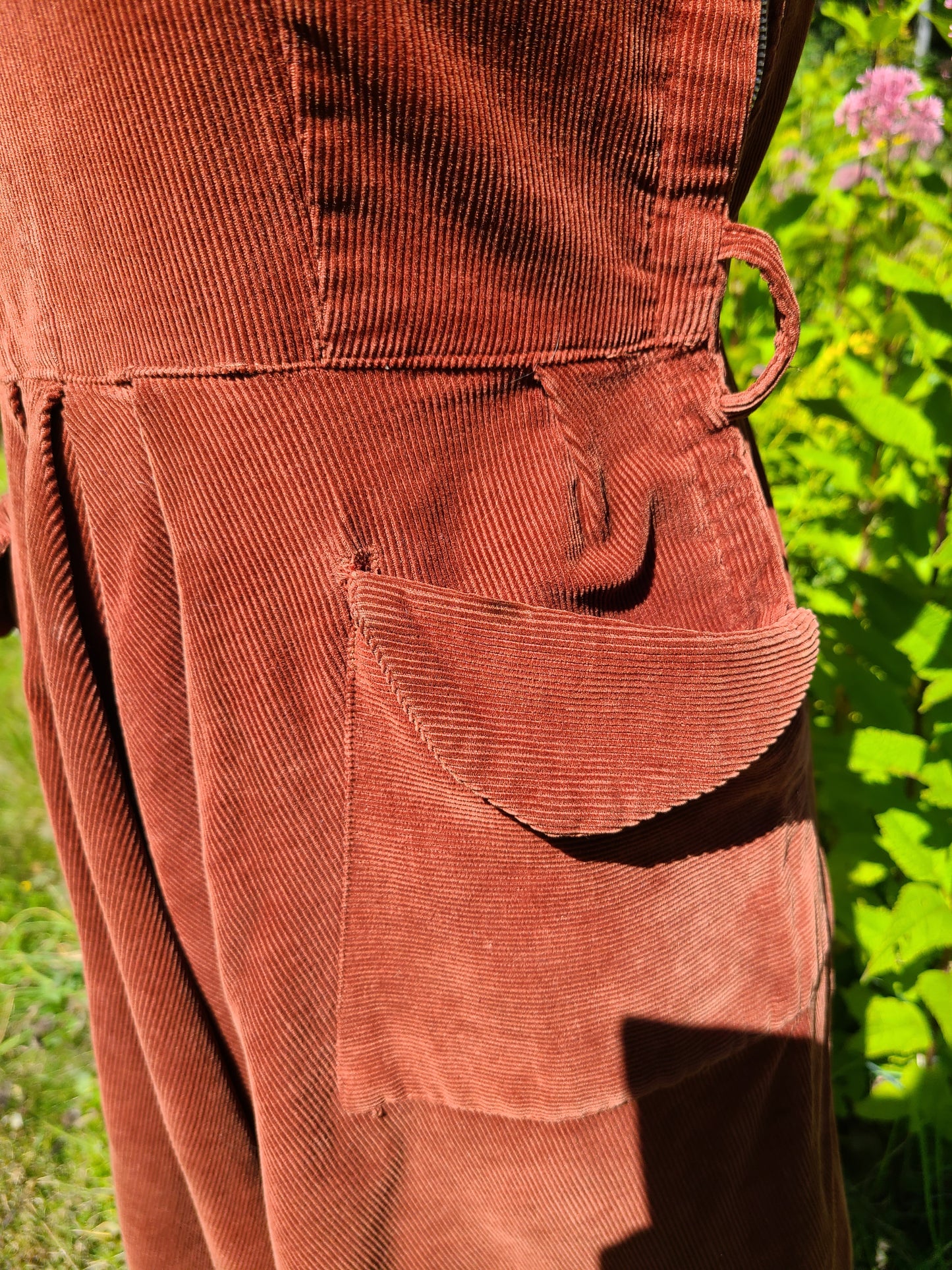 1950s Corduroy Dress
