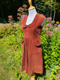 1950s Corduroy Dress