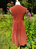 1950s Corduroy Dress