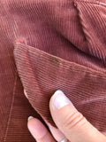 1950s Corduroy Dress