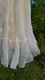 1930s Piña Cloth Evening Gown