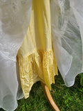 1930s Piña Cloth Evening Gown