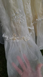 1930s Piña Cloth Evening Gown