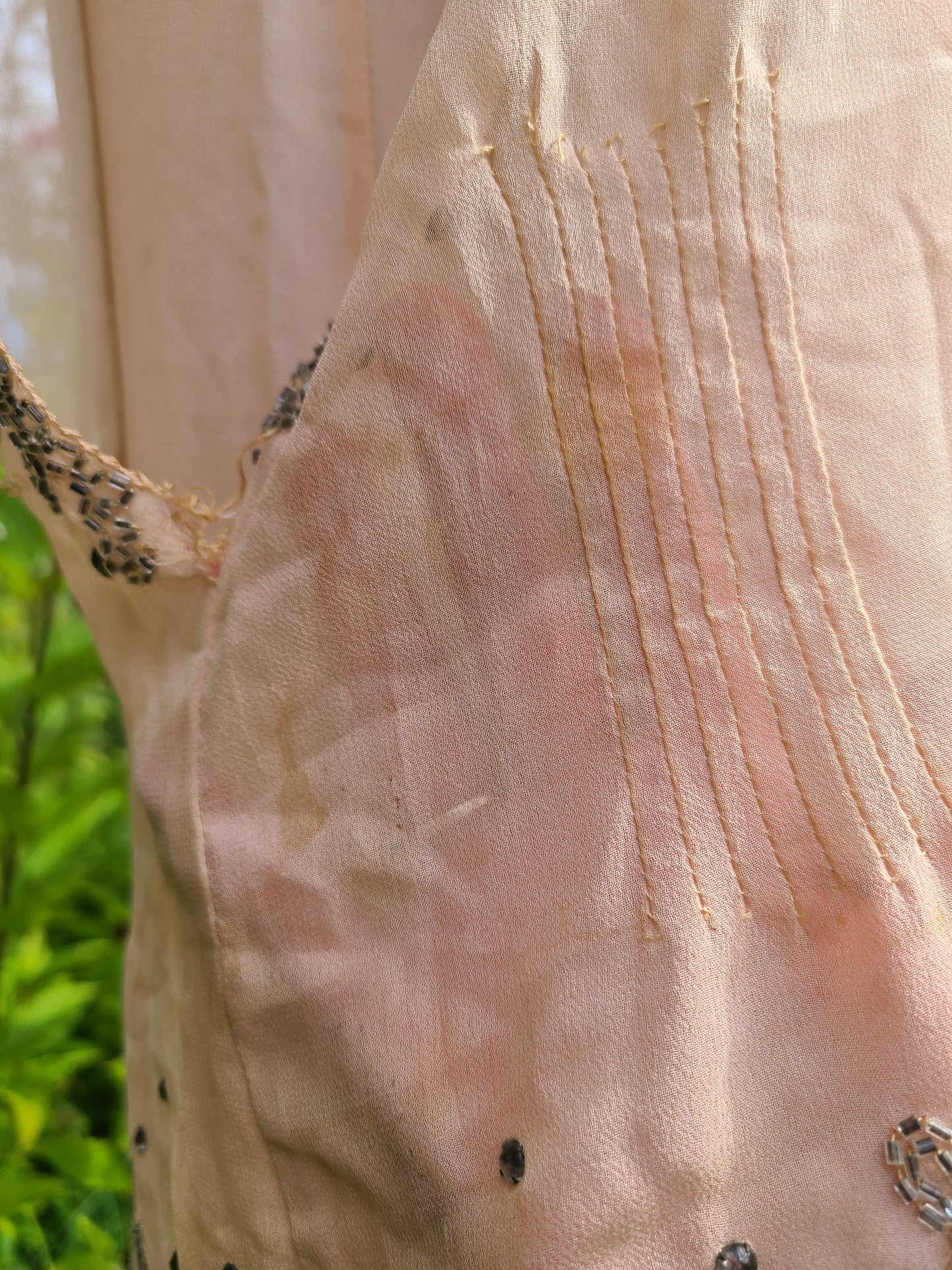 1920s Beaded Flapper Dress, As Is