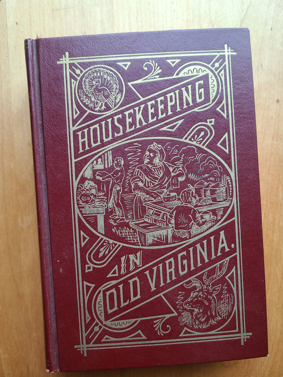 Book - House Keeping in Old Virginia