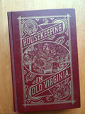 Book - House Keeping in Old Virginia