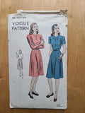 1940s Vogue Pattern No 5434