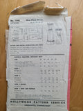 1940s Hollywood Pattern No 1541