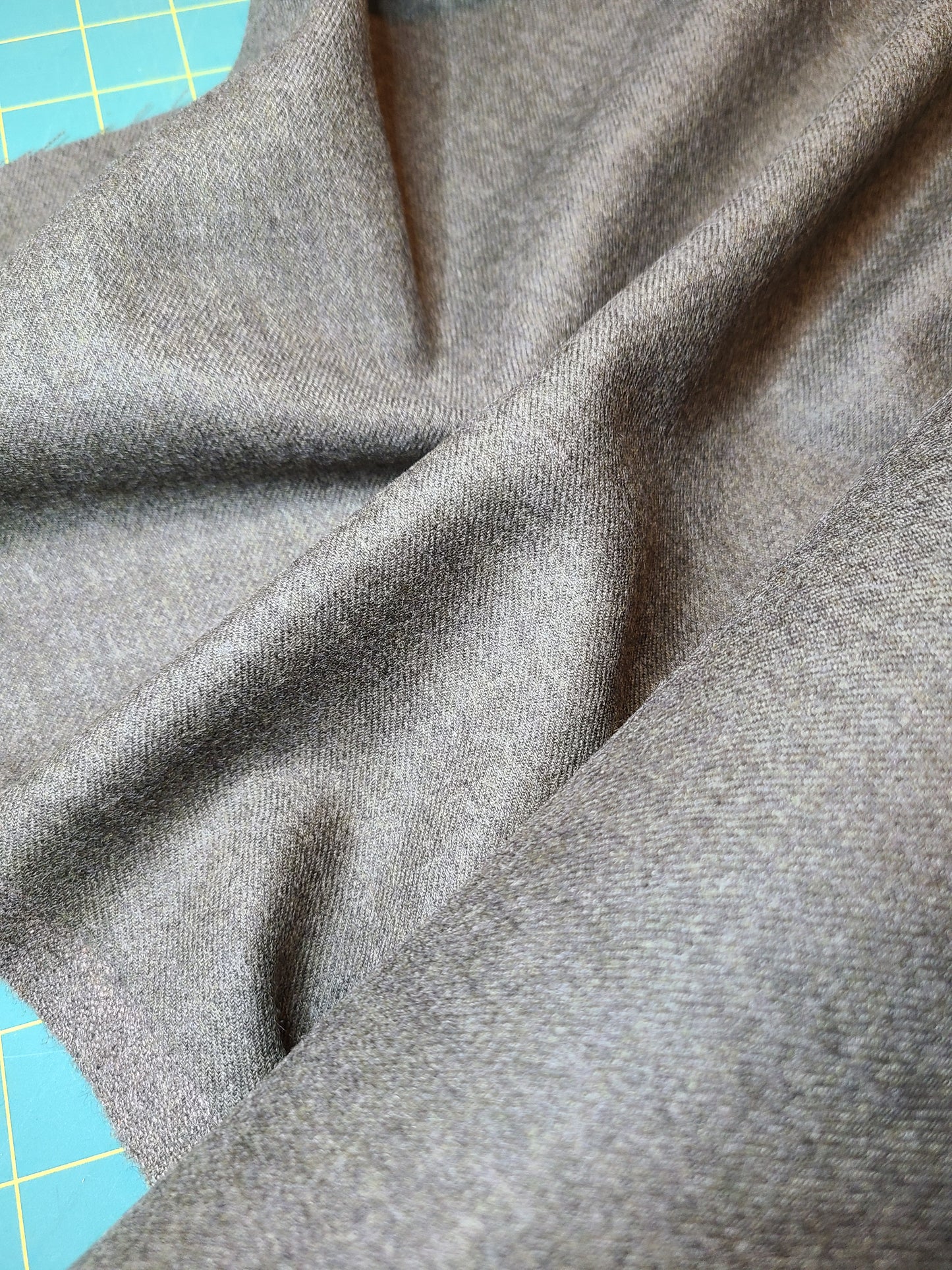 Dark Green Worsted Gown Length, 5 1/4 yds