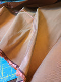 Copper Colored Silk Faille, 4 2/3 yards