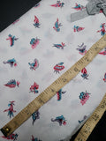 1770s Cotton Print - 7 yards, Gown length