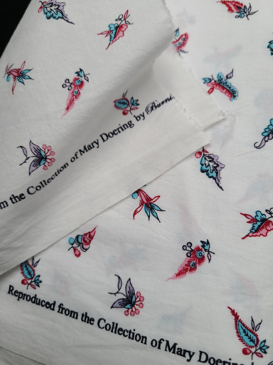 1770s Cotton Print - 7 yards, Gown length