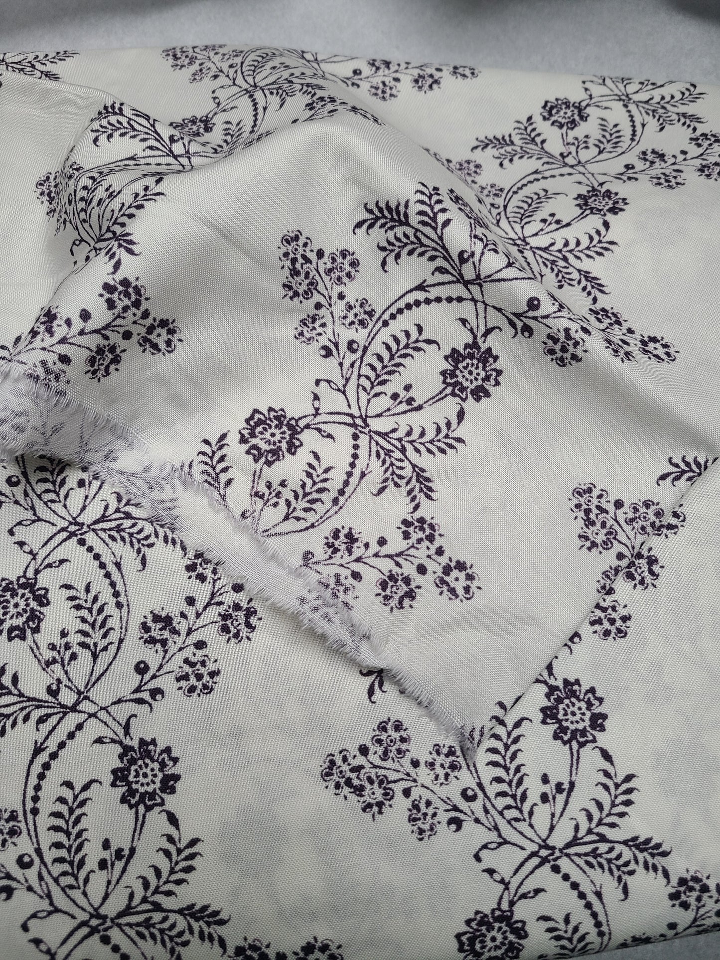 Cotton Print, "Trailing Vines" from CW