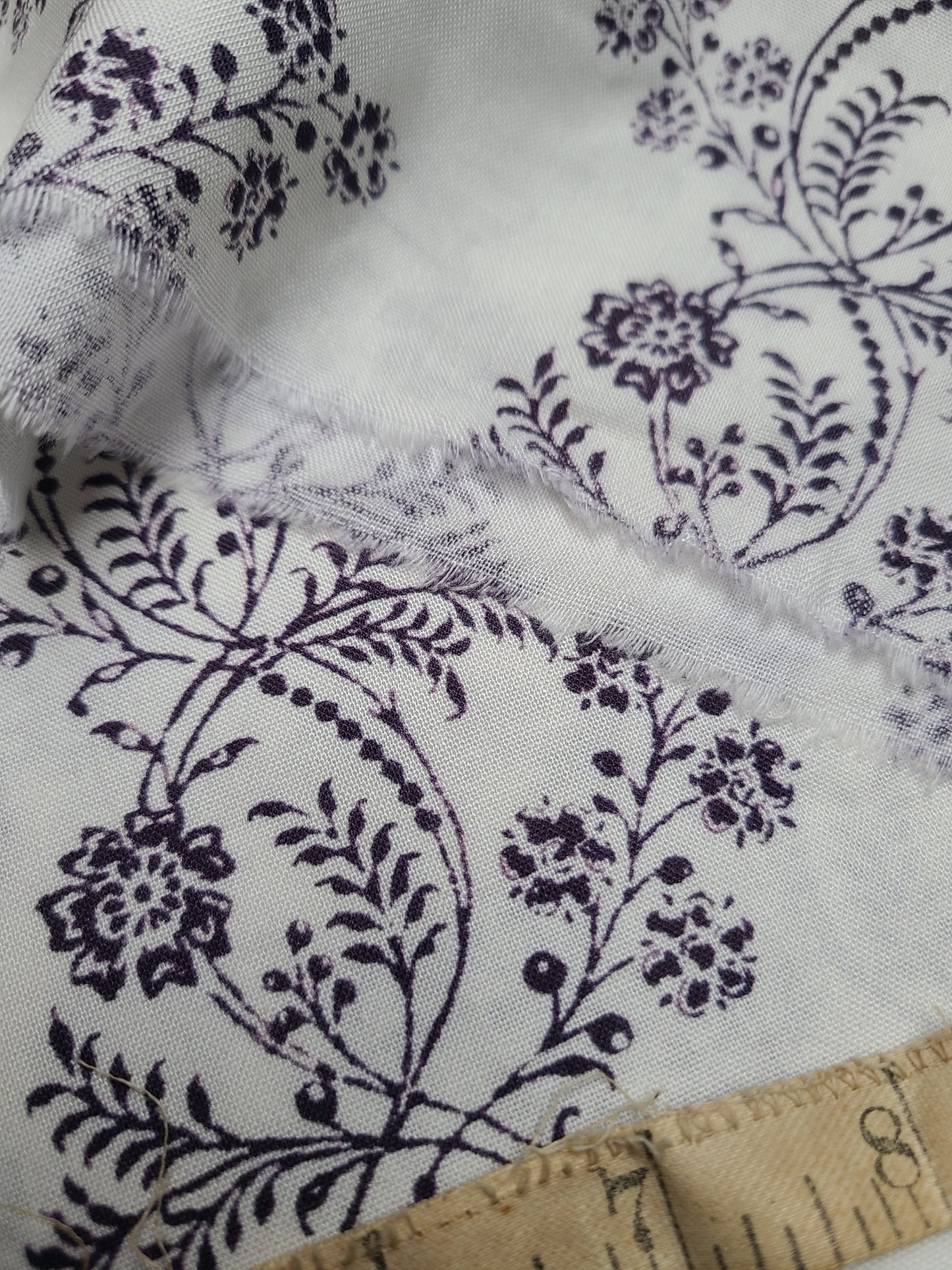 Cotton Print, "Trailing Vines" from CW