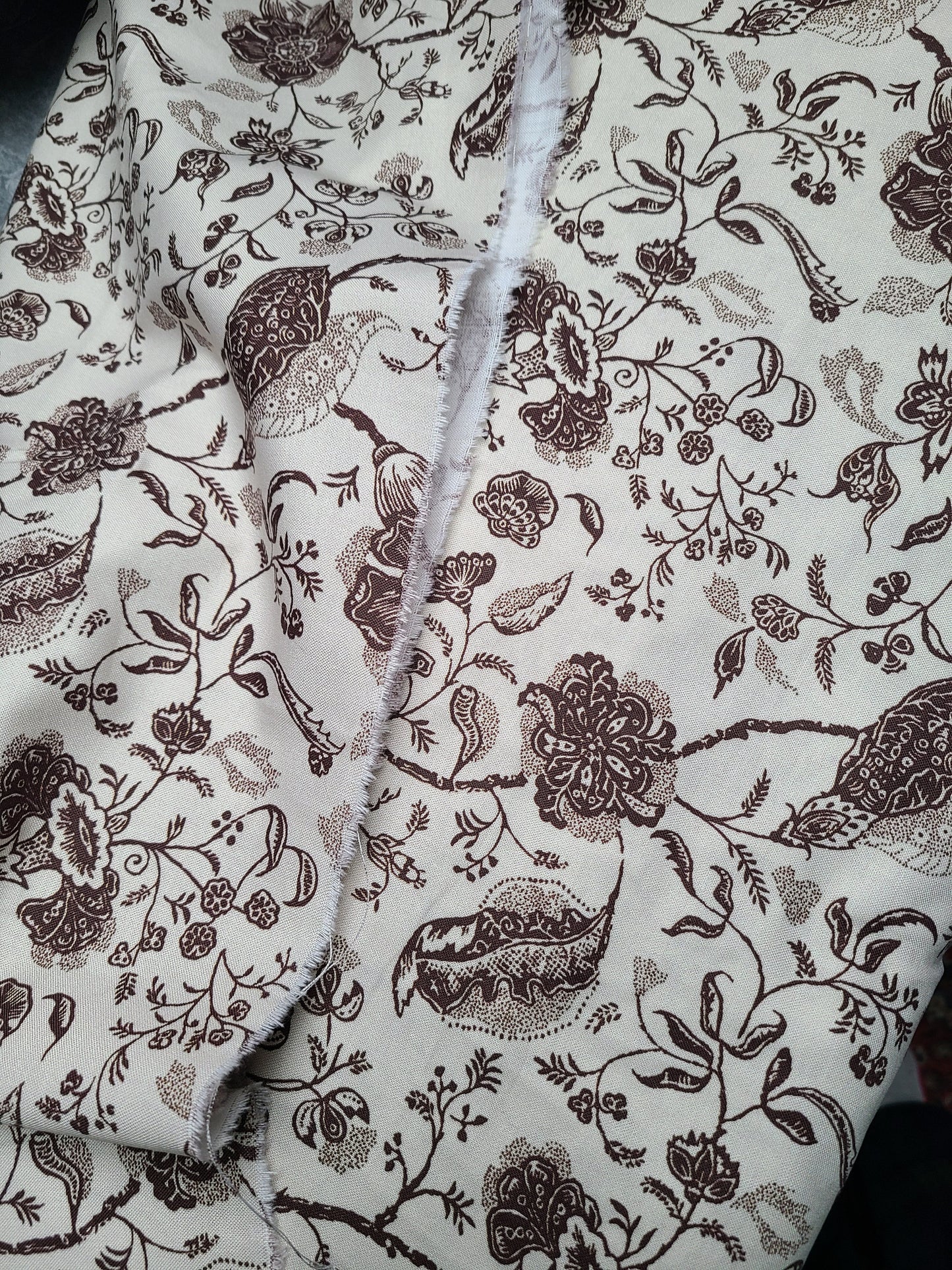 Cotton Print, "Philadelphia Floral" from CW