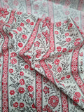 Cotton Print, "Cascading Floral" from CW