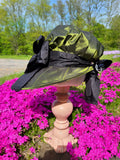 Olive Green Whalebone Bonnet