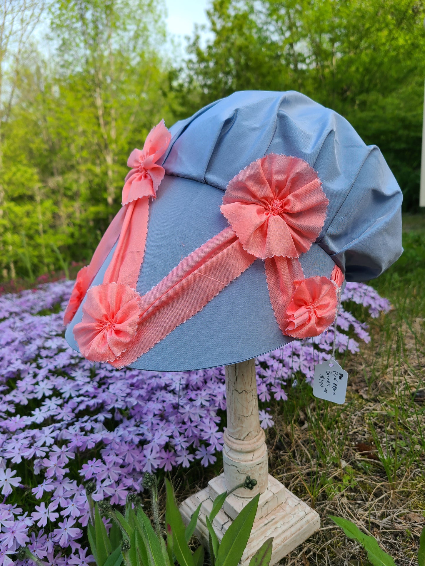 Blue and Pink Bonnet