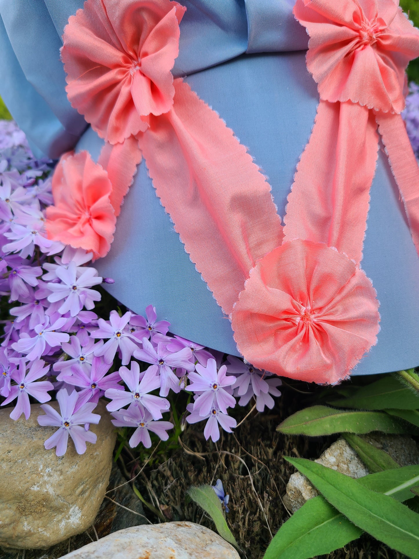 Blue and Pink Bonnet